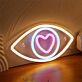 Brighten Up Your Space: LED Eye LED Neon Sign Perfect for Home Decor, Bars, and Celebrations.