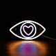 Brighten Up Your Space: LED Eye LED Neon Sign Perfect for Home Decor, Bars, and Celebrations.