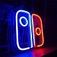 Elevate Your Game Room, Office, or Bar Ambiance with LED Game Room LED Neon Sign Light.