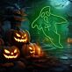 Geisterfigur LED-Neonschild für Halloween Party