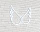 Elevate Your Space: LED Wings LED Neon Sign for Home Decor, Vibrant Office Ambiance, and Chic Bar Settings.