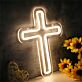 Kreuz LED-Neonschild Wohnzimmer Dekoration