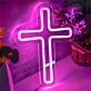 Kreuz LED-Neonschild Wohnzimmer Dekoration