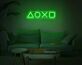 △○×□ Gaming Symbole LED Neonschild – Neon Wandlicht für Gaming Room