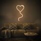 Herzballon LED-Neonschild Wohnzimmer Schlafzimmer