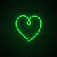 Herzsymbol LED-Neonschild Wohnzimmer Schlafzimmer