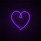 Herzsymbol LED-Neonschild Wohnzimmer Schlafzimmer