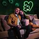 Add a Glow of Good Luck and Romance to Your Home, Office, or Wedding with the Love Shamrock LED Neon Sign