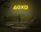 △○×□ Gaming Symbole LED Neonschild – Neon Wandlicht für Gaming Room