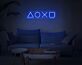 △○×□ Gaming Symbole LED Neonschild – Neon Wandlicht für Gaming Room