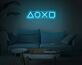 △○×□ Gaming Symbole LED Neonschild – Neon Wandlicht für Gaming Room