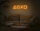 △○×□ Gaming Symbole LED Neonschild – Neon Wandlicht für Gaming Room