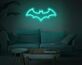Fledermaus Symbol LED-Neonschild Wohnzimmer Bar