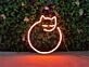 schlafende Katze LED-Neonschild Wohnzimmer Schlafzimmer