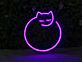 schlafende Katze LED-Neonschild Wohnzimmer Schlafzimmer