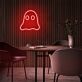 Geist Symbol LED-Neonschild Wohnzimmer Bar