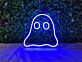 Add a Spooky Glow to Your Halloween Celebrations and Kid's Rooms with the Mini Ghost LED Neon Sign.