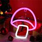 Pilz LED-Neonschild für Wohnzimmer Party