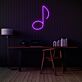 Musiknote LED-Neonschild für Wohnzimmer oder Studio