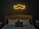 Schnurrbart LED-Neonschild Schlafzimmer Wohnzimmer