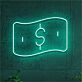 Brighten Your Business, Bar, or Game Room with a Neon Money Sign.
