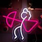 Bogenschütze Symbol LED-Neonschild für Wohnzimmer Bar