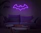 Fledermaus Symbol LED-Neonschild Wohnzimmer Bar