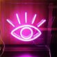 Auge Symbol LED-Neonschild Wohnzimmer Studio