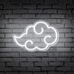 Wolke mit geschwungenen Linien LED-Neonschild Wohnzimmer Schlafzimmer
