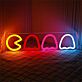 Pac-Man und Geister LED-Neonschild Gamingzimmer Bar