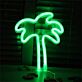 Palme LED-Neonschild Wohnzimmer Bar