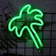 Palme LED-Neonschild Wohnzimmer Bar