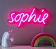 sophie LED-Neonschild für Kinderzimmer Wohnzimmer