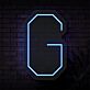 Brighten Up Your Space: Perfect for Weddings, Bars, and Home Decor - Personalized Initial Letter G LED Neon Sign