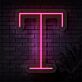 Brighten Your Wedding, Bar, and Home Decor with the Personalized Initial Letter T LED Neon Sign