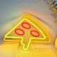 Pizzastück LED-Neonschild für Restaurant Küche