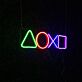 Elevate Your Gaming Room or Bar Ambiance with the Playstation Buttons LED Neon Sign.
