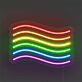 Regenbogenflagge LED-Neonschild Wohnzimmer Bar