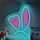 Brighten Up Any Occasion: Rabbit Ears Sign Party Decorations LED Neon Signs for Bars, Weddings, and Home Ambiance.
