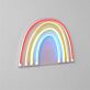 Regenbogen LED-Neonschild für Kinderzimmer Wohnzimmer