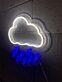 Regenwolke LED-Neonschild Wohnzimmer Kinderzimmer