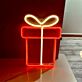 Geschenkbox LED-Neonschild Wohnzimmer Party