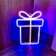 Geschenkbox LED-Neonschild Wohnzimmer Party