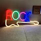 ROCK LED-Neonschild für Musikstudio und Bar