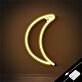 Brighten Your Space: Room Moon Blue LED Neon Sign for Home Decor, Office Ambiance, and Festive Celebrations