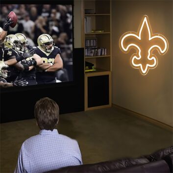 Lilienemblem LED-Neonschild Wohnzimmer Bar