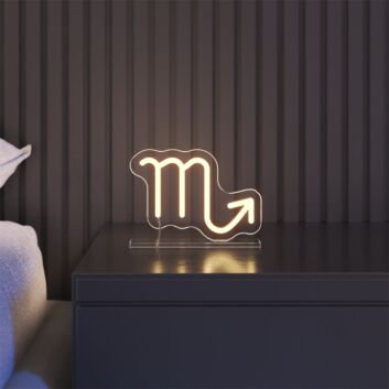 Skorpion Sternzeichen Symbol LED-Neonschild Schlafzimmer Wohnzimmer