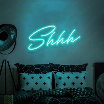 Shhh LED-Neonschild Schlafzimmer Kinderzimmer