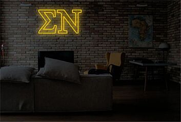 Sigma Nu ΣΝ LED-Neonschild