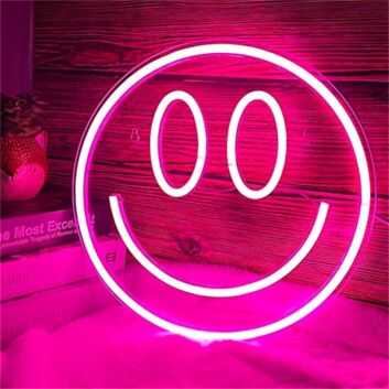 Smiley Gesicht LED-Neonschild Wohnzimmer Schlafzimmer